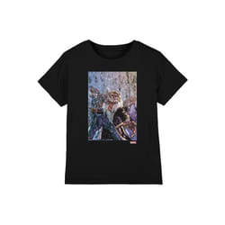 Marvel - T-shirt X-MEN SABRETOOTH DOGS - Enfant (Noir)