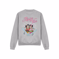 Disney - Sweat ALPINE VIBES - Adulte (Gris chiné)