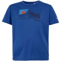 Regatta - T-shirt ALVARADO ADVENTURE AWAITS - Enfant (Bleu olympien)