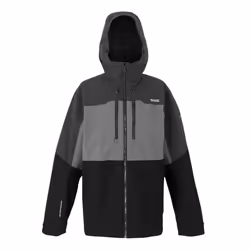 Regatta - Veste imperméable MALAND - Homme (Gris foncé / Cendre / Noir)
