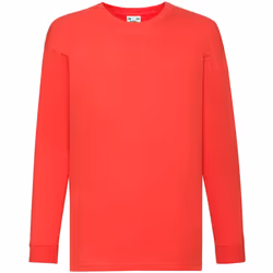 Fruit of the Loom - T-shirt VALUEWEIGHT - Enfant (Rouge)