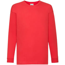 Fruit of the Loom - T-shirt VALUEWEIGHT - Enfant (Rouge)