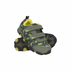 Mountain Warehouse - Baskets ZAP - Enfant (Vert kaki)