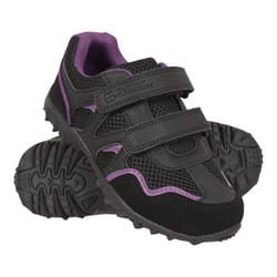 Mountain Warehouse - Baskets MARS - Enfant (Noir / Violet)