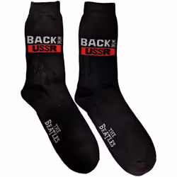 The Beatles - Chaussettes BACK IN THE USSR - Femme (Noir)