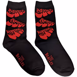 The Beatles - Chaussettes RUBBER SOUL - Femme (Noir)