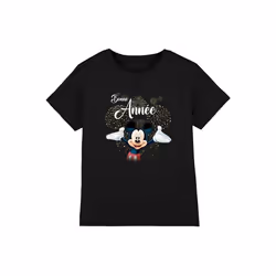 Disney - T-shirt - Enfant (Noir)