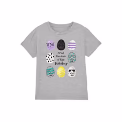 Star Wars - T-shirt YOUR LACK OF EASTER EGGS DISTURBING - Enfant (Gris chiné)