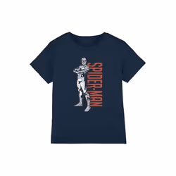 Spider-Man - T-shirt - Enfant (Bleu marine)