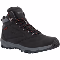 Regatta - Bottines de marche AMBLE - Homme (Noir / Rouge)