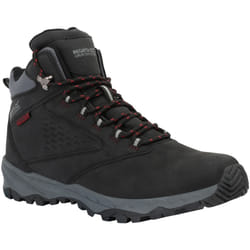 Regatta - Bottines de marche AMBLE - Homme (Noir / Rouge)