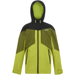 Regatta - Veste imperméable HIGHTON - Enfant (Vert clair / Vert néphrite / Noir / Vert citron)