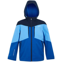 Regatta - Veste imperméable HIGHTON - Enfant (Bleu olympien / Bleu clair / Bleu marine)