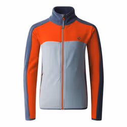 Dare 2B - Haut de sport EMERGENT - Enfant (Rouge cadmium / Gris orageux)