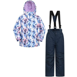 Mountain Warehouse - Blouson et pantalon de ski - Enfant (Violet)