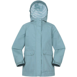 Mountain Warehouse - Veste imperméable COAST - Enfant (Vert pâle)
