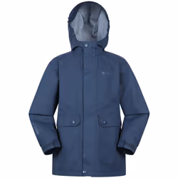 Mountain Warehouse - Veste imperméable COAST - Enfant (Bleu marine)