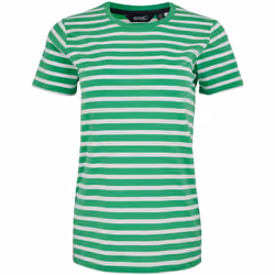 Regatta - T-shirt BAYLETTA - Femme (Vert île / Blanc)
