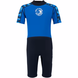 Regatta - Combinaison de plongée - Enfant - Taille 7-8 ans (Bleu olympien / Bleu marine)