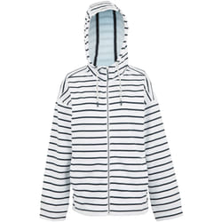 Regatta - Veste à capuche BAYLETTA - Femme (Blanc / Bleu marine) - 54