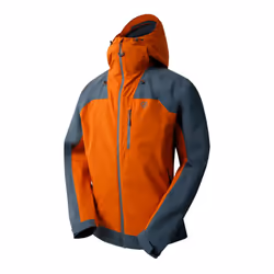 Dare 2B - Blouson de ski TORREK - Homme (Gris orageux / Orange foncé)