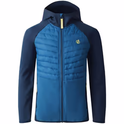 Dare 2B - Veste hybride SWITCH OUT - Enfant (Denim sombre / Bleu saphir)
