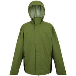 Regatta - Veste imperméable MATT - Homme (Vert néphrite / Noir)