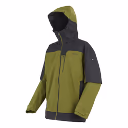 Regatta - Veste imperméable HIGHTON - Homme (Vert néphrite / Cendre)