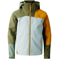 Dare 2B - Veste imperméable EXPLORE - Enfant (Vert olive / Vert haie)