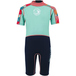 Regatta - Combinaison de plongée - Enfant - Taille 9-10 ans (Bleu ciel / Bleu marine)