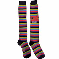 The Beatles - Chaussettes hauteur genoux LOVE ME DO - Femme (Multicolore)