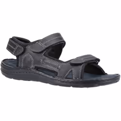 Hush Puppies - Sandales ALISTAIR - Homme (Noir)