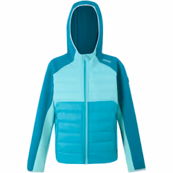 Regatta - Veste hybride KIELDER - Enfant (Turquoise vif / Bleu ciel / Bleu)
