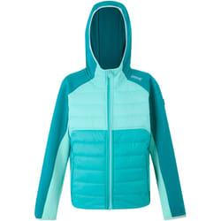 Regatta - Veste hybride KIELDER - Enfant (Turquoise vif / Bleu ciel / Bleu)