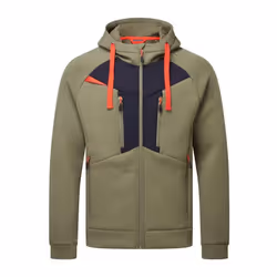 Portwest - Veste à capuche DX4 - Homme (Vert kaki foncé)