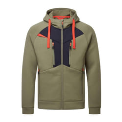 Portwest - Veste à capuche DX4 - Homme (Vert kaki foncé)