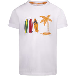 Trespass - T-shirt ALLTOWN - Garçon (Blanc)