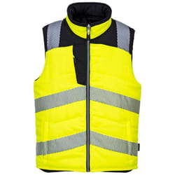 Portwest - Veste sans manches PW3 - Homme (Jaune / Noir)
