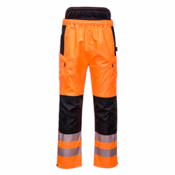 Portwest - Pantalon de pluie PW3 EXTREME - Homme (Orange / Noir)