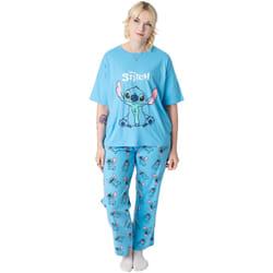 Lilo & Stitch - Ensemble de pyjama - Femme (Bleu)