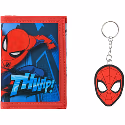 Spider-Man - Ensemble Portefeuille THWIP (Multicolore)