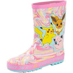 Pokemon - Bottes de pluie - Fille (Multicolore)