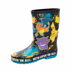 Pokemon - Bottes de pluie - Garçon (Multicolore)