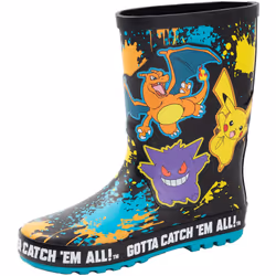 Pokemon - Bottes de pluie - Garçon (Multicolore)