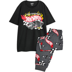 Hot Wheels - Ensemble de pyjama THE ORIGINAL - Homme (Noir / Gris)
