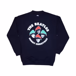 The Beatles - Sweat - Adulte (Bleu marine)
