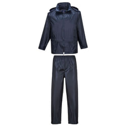 Portwest - Combinaison de pluie 2 pièces ESSENTIALS - Homme (Bleu marine)