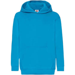 Fruit Of The Loom - Sweat à capuche - Enfant unisexe (Azur)