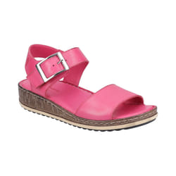 Hush Puppies - Sandales à talons compensés ELLIE - Femme (Rose) - 41