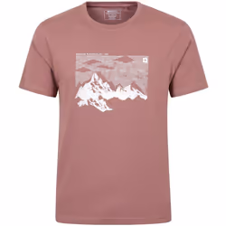 Mountain Warehouse - T-shirt - Homme (Bordeaux)